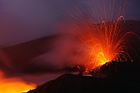 Mount Etna volcano 2006, eruption, Martin Rietze, From Etna to Stromboli