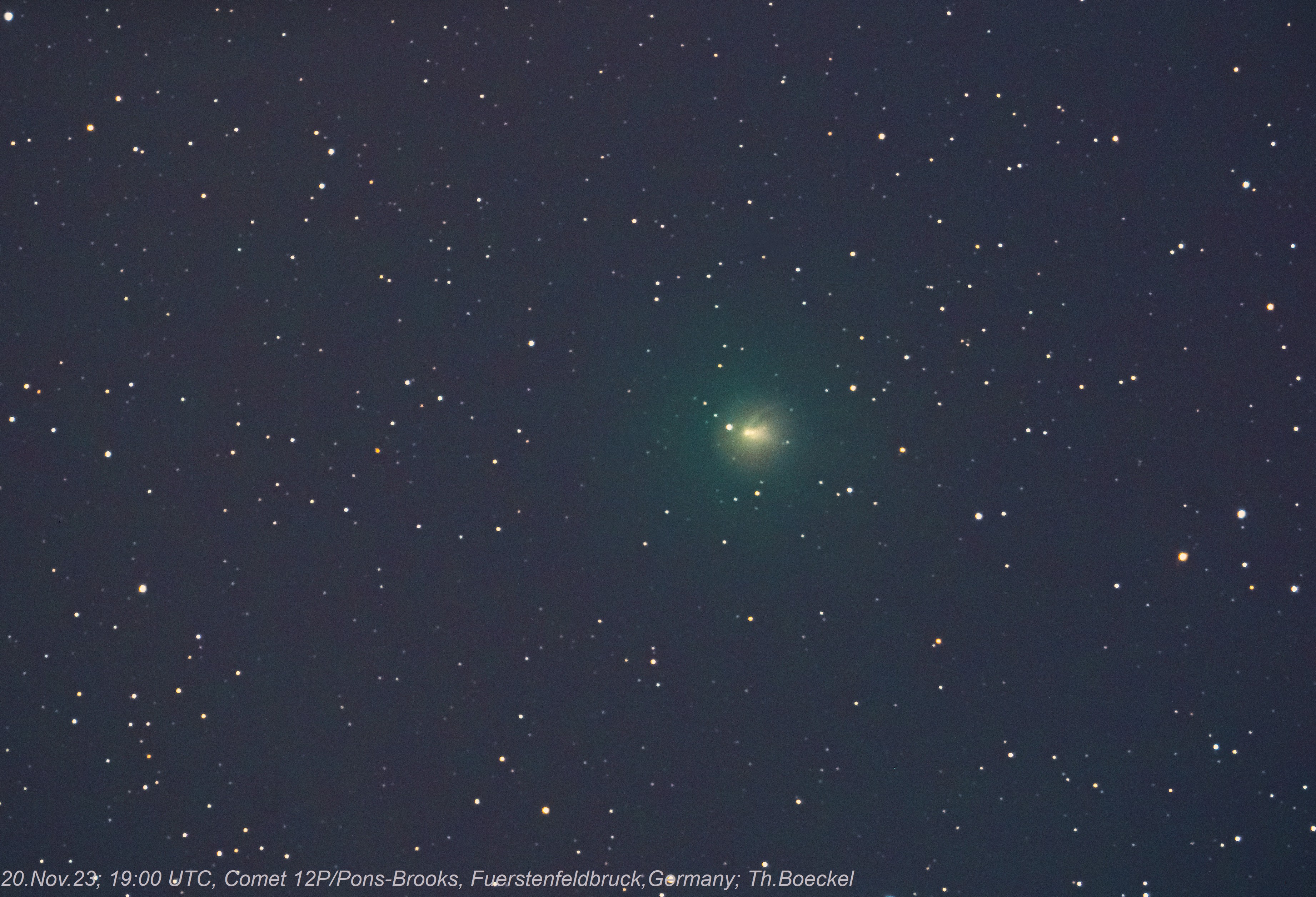 Comet 12P/Pons-Brooks by Boeckel