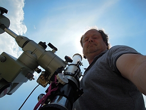 ISS vor der Sonne, Sonnenfinsternis by Th Boeckel