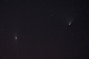 Comet, Komet C/2011 PanSTARRS L4, by Th. Boeckel