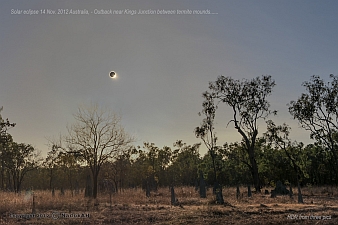 Total solar eclipse, Australia Cairns 2012, by A. Heidl