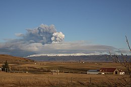 Eruption of Volcano Eyjafjalla, Island 2010 by Th. boeckel