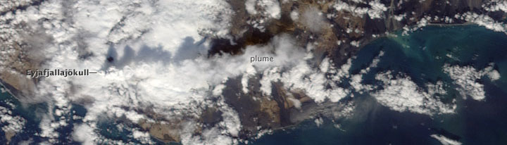 Info Eruption Eyjafjalla Island 2010
